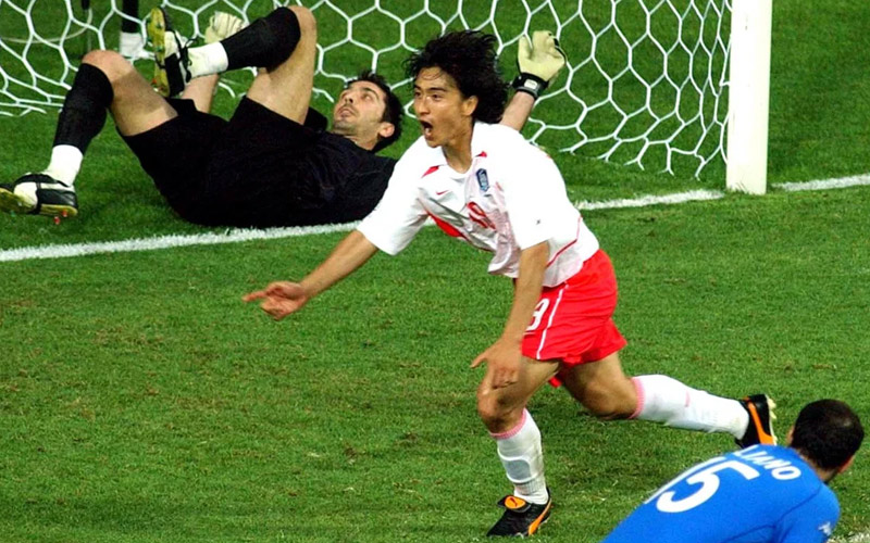 South Korea 2–1 Italy (2002)